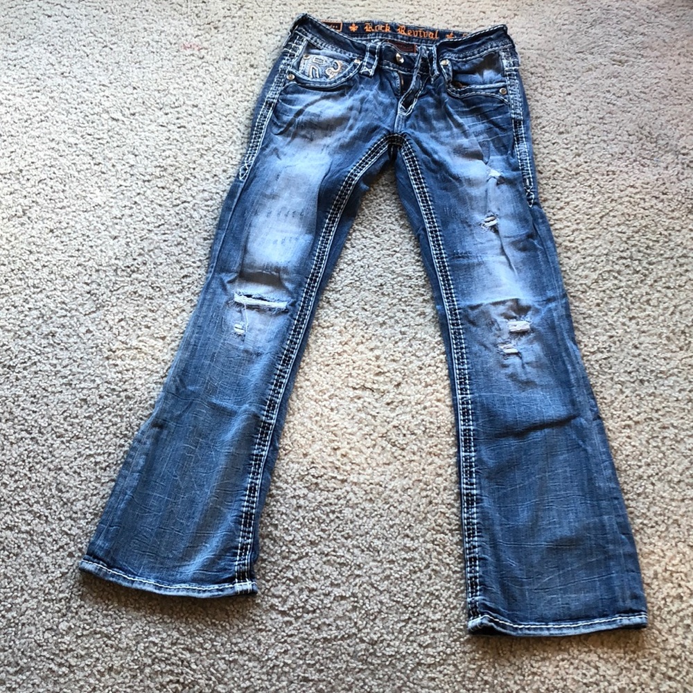 Rock revival boot cut jeans